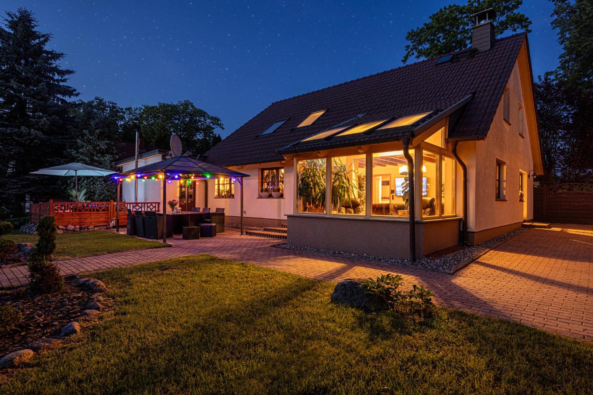 Wellnessparadies Mit Sauna Und Whirlpool Krakow am See Dış mekan fotoğraf